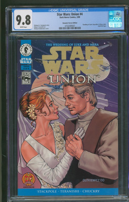 Dark Horse Comics Star Wars: Union #4 Dynamic Forces Gold Foil Variant - CGC 9.8
