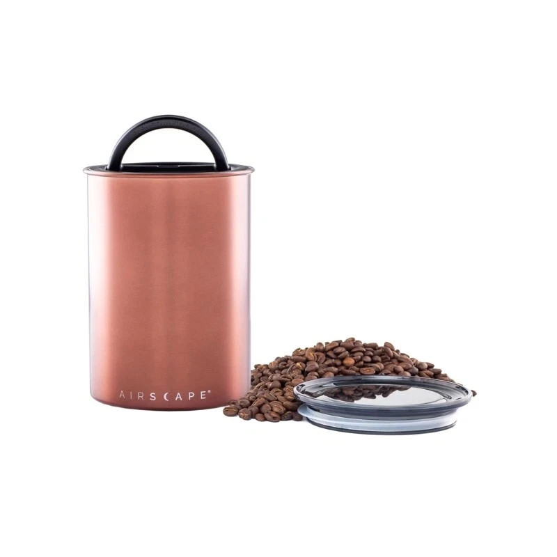 Airscape Classic Coffee Canister Airtight Storage  (Brushed 