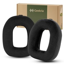 Geekria Velour Ear Pads for Astro A40 TR Headphones Black 
