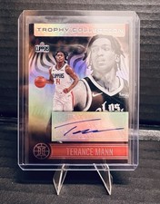 2020-21 Panini Illusions Trophy Collection Signatures Terance Mann #TC-TER (AU)