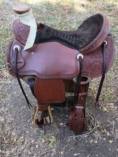 16" Spur Saddlery Wade Ranch Roping Saddle Made in Texas 