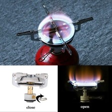 Portable Propane Gas Stove for Outdoor Camping Hiking Picnic Burner Cookware Kit