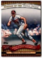 Brooks Robinson 2010 Topps History of the World Series #HWS16 Baltimore Orioles