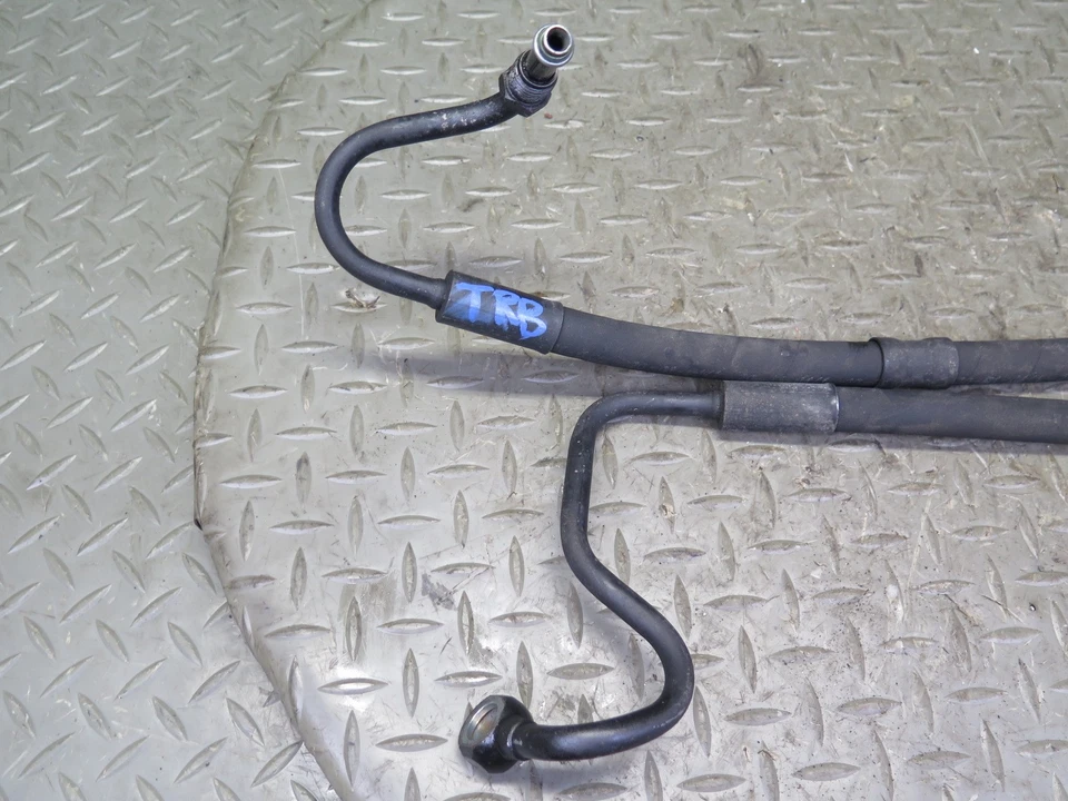 2001 BMW E46 330ci SET OF 2 POWER STEERING HOSE PIPE LINE OEM - Image 4 of 4