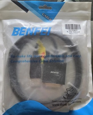 BENFEI X0013Y4MUR DisplayPort to DVI Adapter - NEW 6ft