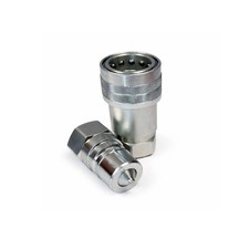 ISO A Series Hydraulic Quick Release Coupling BSP Steel Various Sizes