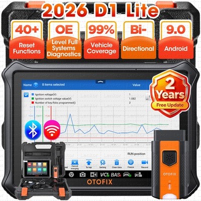 2026 OTOFIX D1 Lite Bidirectional Full System OBD2 Car Diagnostic Scanner Tool