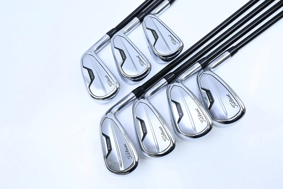 Titleist T200 2021 Irons / 5-PW+GW / Regular Flex Tensei AV AM2 Red Shafts - Image 2 of 4