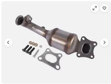 POT CATALYTIQUE CATALYSEUR ECHAPPEMENT pour C3 C4 CACTUS 208 2008 308 1.2 VTI