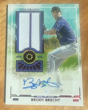 2025 Panini Boys of Summer - Prospect Material Signatures Brody Brecht 28/49