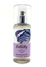 BATH  BODY WORKS Butterfly Mini Travel Fragrance Mist Spray 2.5 Oz