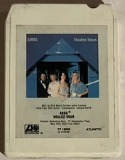 ABBA  Voulez-Vous 8-Track Tape Play Tested Working