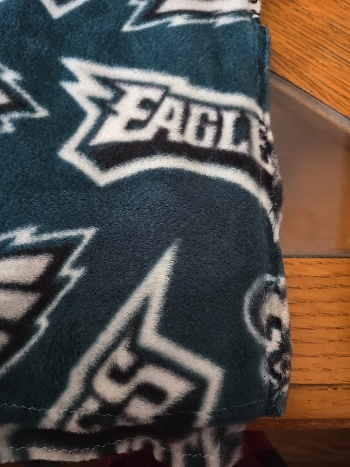 NFL Philadelphia Eagles Toss Fleece Fabric - Image 4 of 4