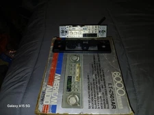  VINTAGE AMERICAN AUDIO CAR STEREO CASSETTE PLAYER 8000 SERIES GOLD