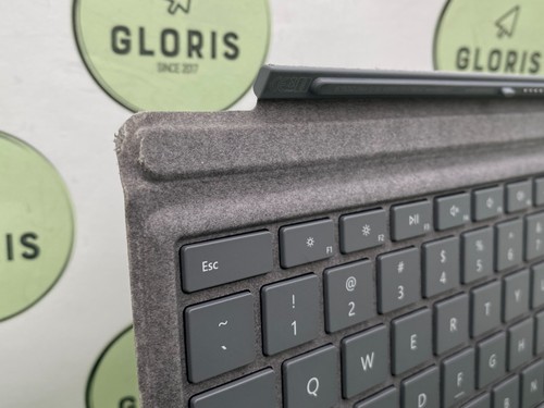 Used OEM Microsoft Surface Pro 7 Signature Type US BCL Keyboard Cover Docking - Afbeelding 6 van 15