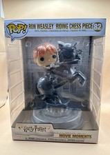 Funko Pop! Pieza De Ajedrez De Montar Movie Moment 82 Harry Potter Ron Weasley Usada