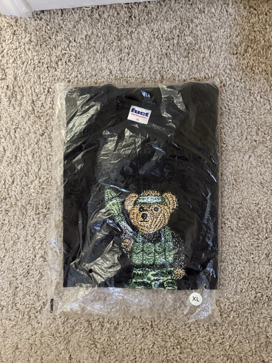 FUCT Freedom Bear Been Shill XL Tee Shirt New | eBay