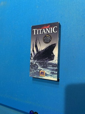Titanic Documentary (VHS 1994) A&E Home Video The Best On Titanic 190 Mins