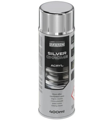 Chromlack 1 x 400ml Spray Chrome Chromspray Effektspray Chromefarbe Troton