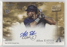 2013 Bowman Inception Rookie Gold 61/99 Adam Eaton #RA-AE Auto 0nz0