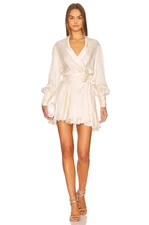 zimmermann Silk Wrap Mini Dress size 1