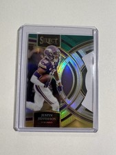 2023 Panini Select Justin Jefferson Prizm die-cut Premier #175 Minnesota Vikings