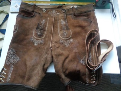 Stockerpoint Lederhose Trachten Gr. 56, 1 Sais 4-5x getragen (Oktoberfest) Wiesn