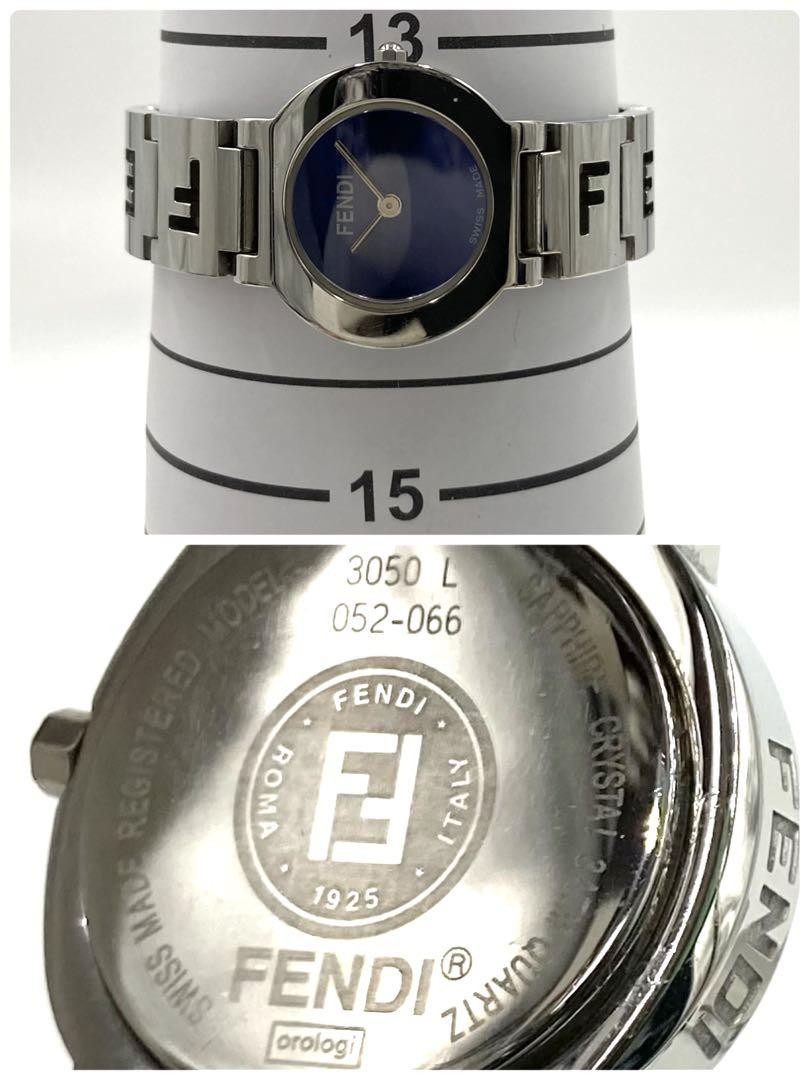 FENDI 3050L グレー 腕時計 超音波洗浄済み 楽天市場】フェンディ 3050L ラウンドフェイス 腕時計