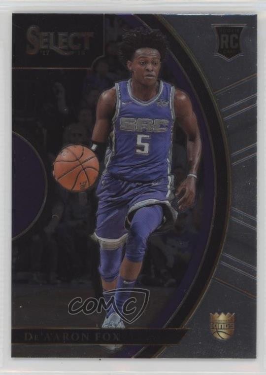 2017-18 Panini Select Concourse De'Aaron Fox #49 10yu