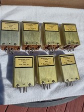 Lot of 7 Wecco Interstage Narrow Plug In Filters Z10-16 Ham Amateur Tube Radio