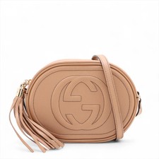 Gucci Soho Leather Shoulder bag Brown 747779