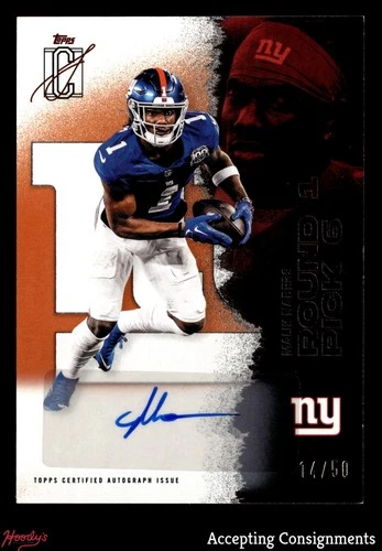 2025 Topps Signature Malik Nabers Veteran Class Autographs (RAW)