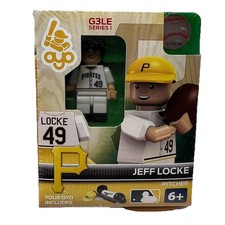 Jeff Locke Pittsburgh Pirates Mini Figure Sealed Rare MLB Limited Edition G3LE