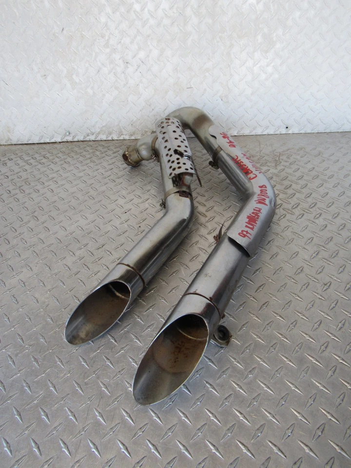 Kawasaki VN800B 1997 97 VN 800B 800 Vulcan Classic tubos silenciadores de escape Foto 4 de 4