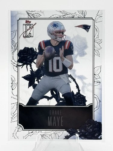 2025 Topps Signature Drake Maye Base (RAW)
