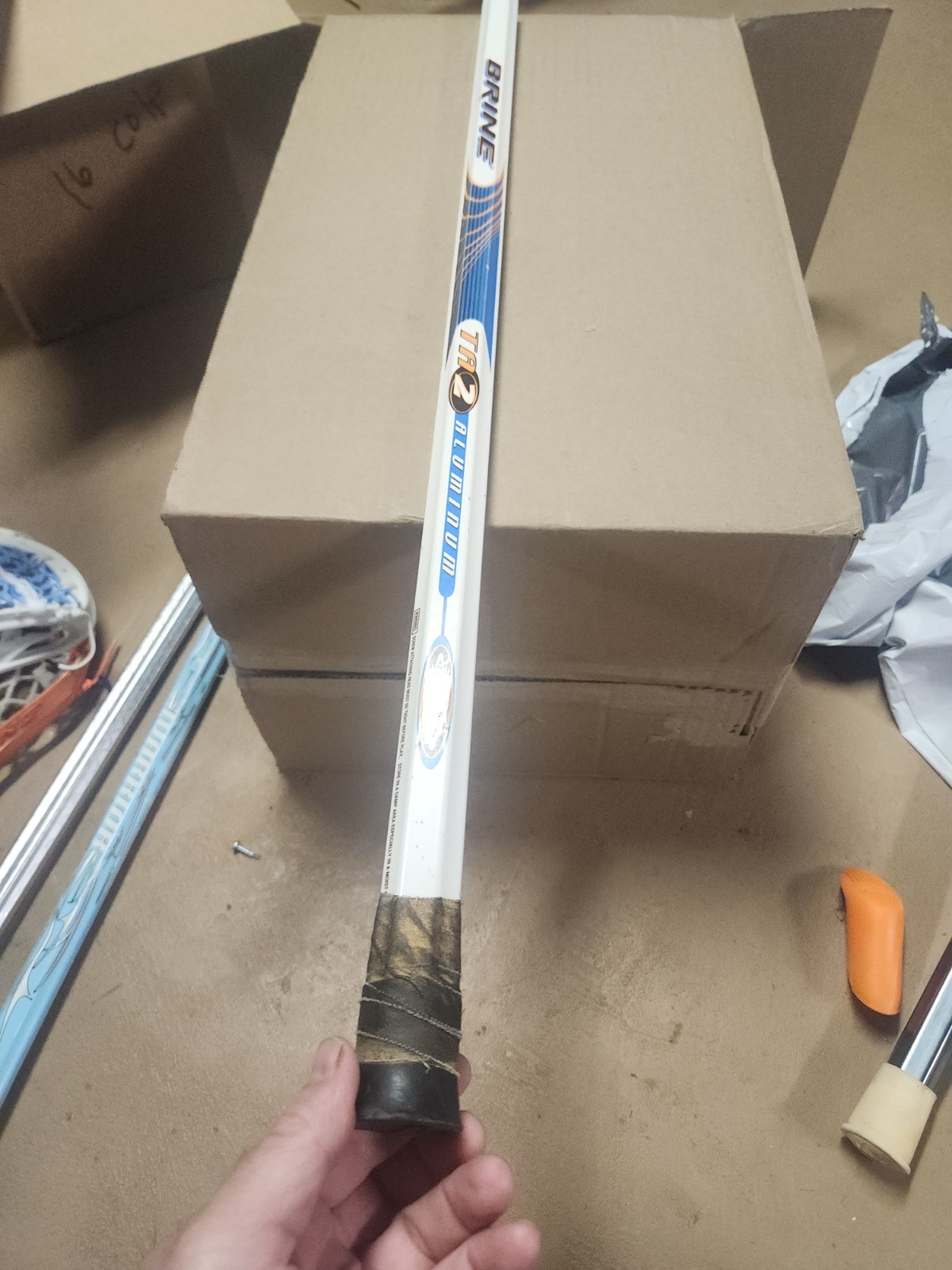 Vintage Brine TA2 lacrosse Shaft