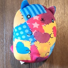 Cats vs Pickles Jumbos Multicolor Patchwork Cat Plush, Washable 2019 97776