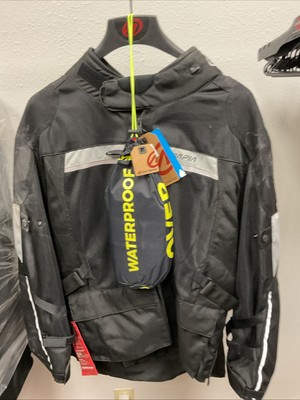 Olympia Dakar 3 Jacket Black/Silver 2XL .