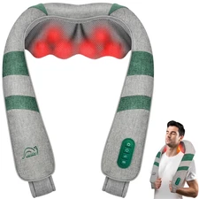 Portable Electric  Massager with Heat for  Shoulder, neck and Back , rechargable