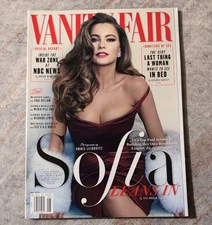 2015, Sofia Vergara, "Vanity Fair" Magazine (No Label) Scarce / Vintage