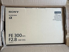 SONY FE 300MM F2.8 GM OSS LENS SEL300F28GM (SONY E MOUNT) BRAND NEW UNUSED