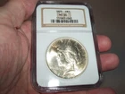 Vintage Antique 1923 Peace Dollar 90% Silver NGC MS64 (062) Nice Features L@@K
