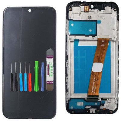 Display für Samsung Galaxy A01 SM-A015F TouchScreen Bildschirm LCD auf RAHMEN