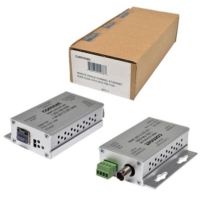 Comnet CLRFE1POEC Remote Single Channel Ethernet over Coax +30W PSE PoE+ NEW NEU