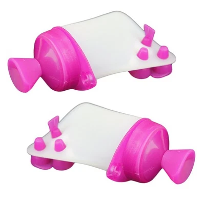 2 X Silicone Poche à Douille Set Gâteau Convertisseur Buses Zuckerglasur Decor - Photo 1/4
