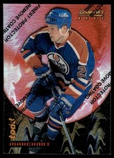 1994-95 Finest Bowman's Best Rookies Refractor Todd Marchant Edmonton Oilers #19