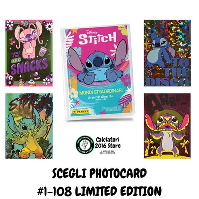 Stitch Extraordinary Worlds - Photocard of Choice 1-108 LIMITED EDITION