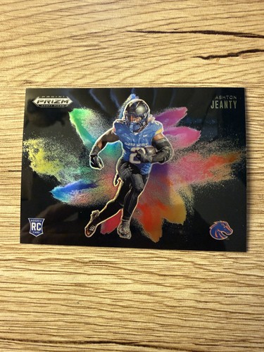 Ashton Jeanty #8 2025 Panini Prizm Draft Picks Color Blast card