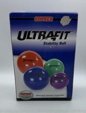 Stability Pilates Yoga Fitness 45cm Gym Exercise 18" Inflatable Ball Purple