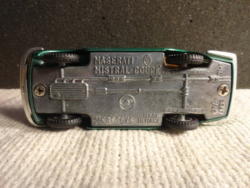 1:43 MEBETOYS MASERATI MISTRAL COUPE GREEN 2nd (268) - Picture 5 of 12